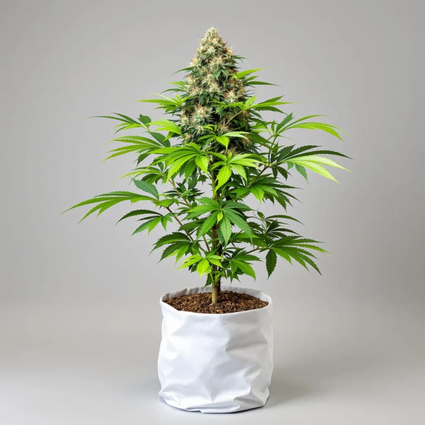 Afghani feminized cannabis plant
