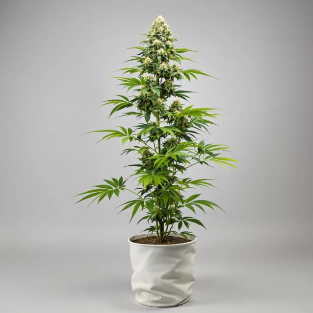 AK-48 autoflower cannabis plant