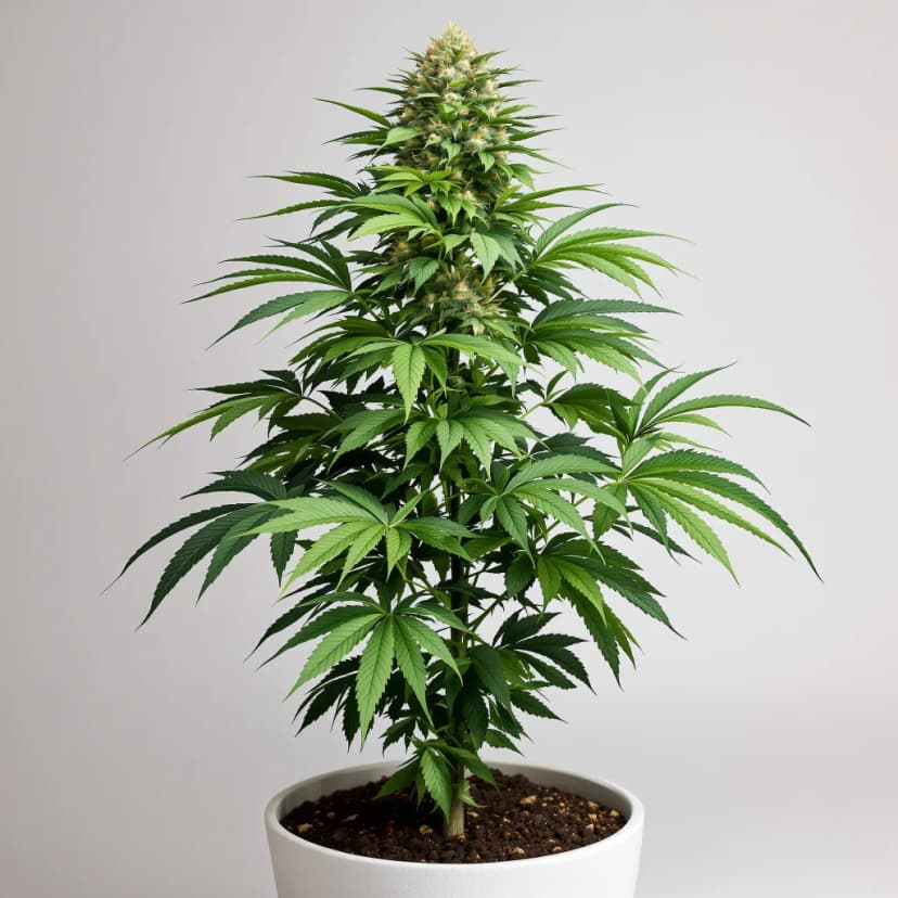 Black Bubba autoflower cannabis plant