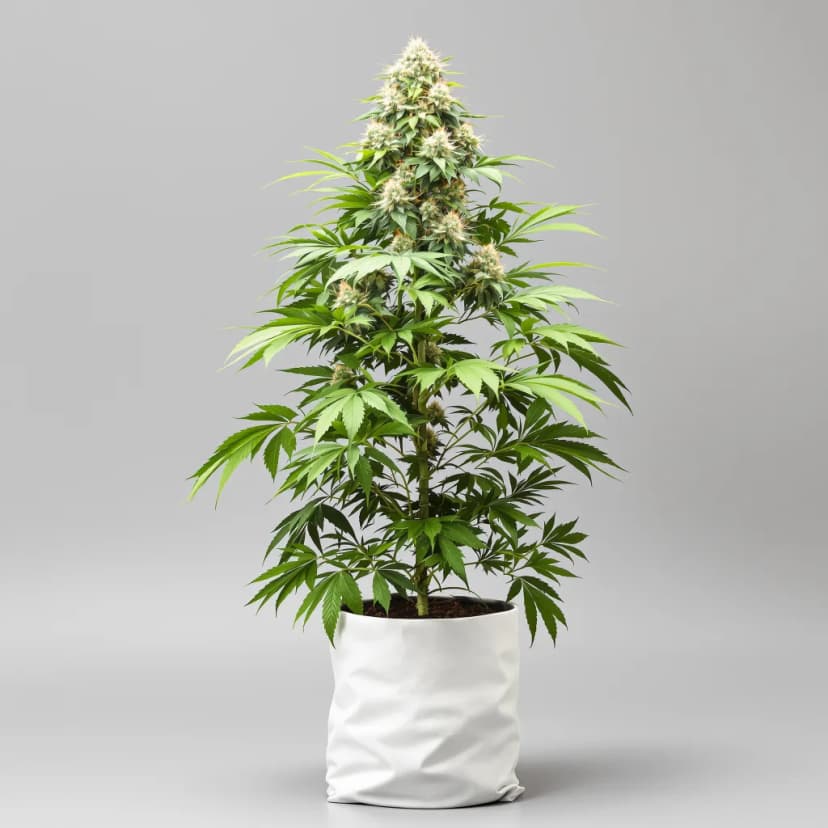 Bubblegum feminized cannabis plant