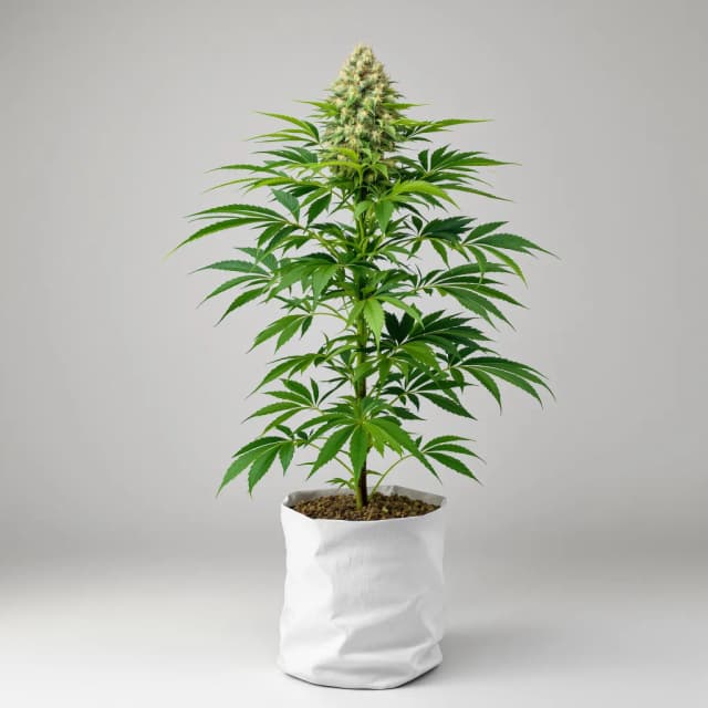 CBD Sour Lemon feminized cannabis plant