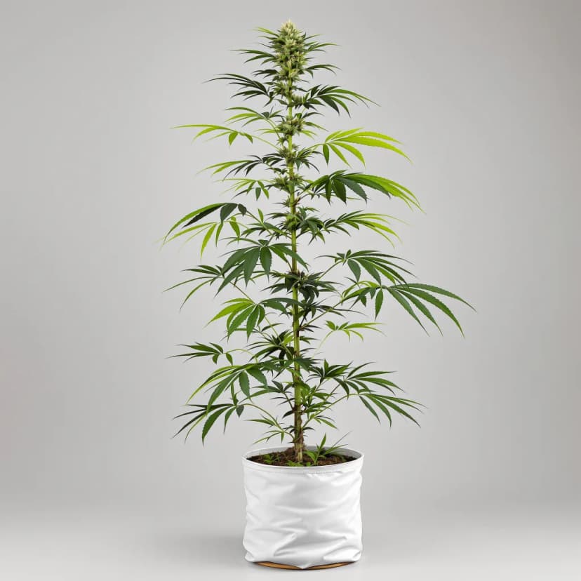 Coffee feminized cannabis plant