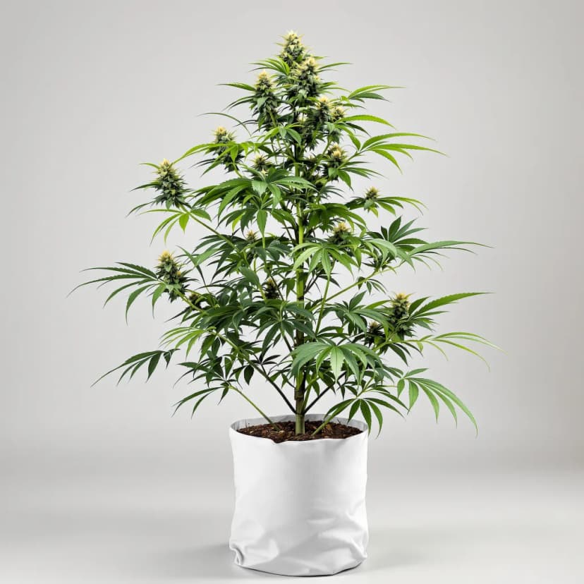 Diablo feminized cannabis plant