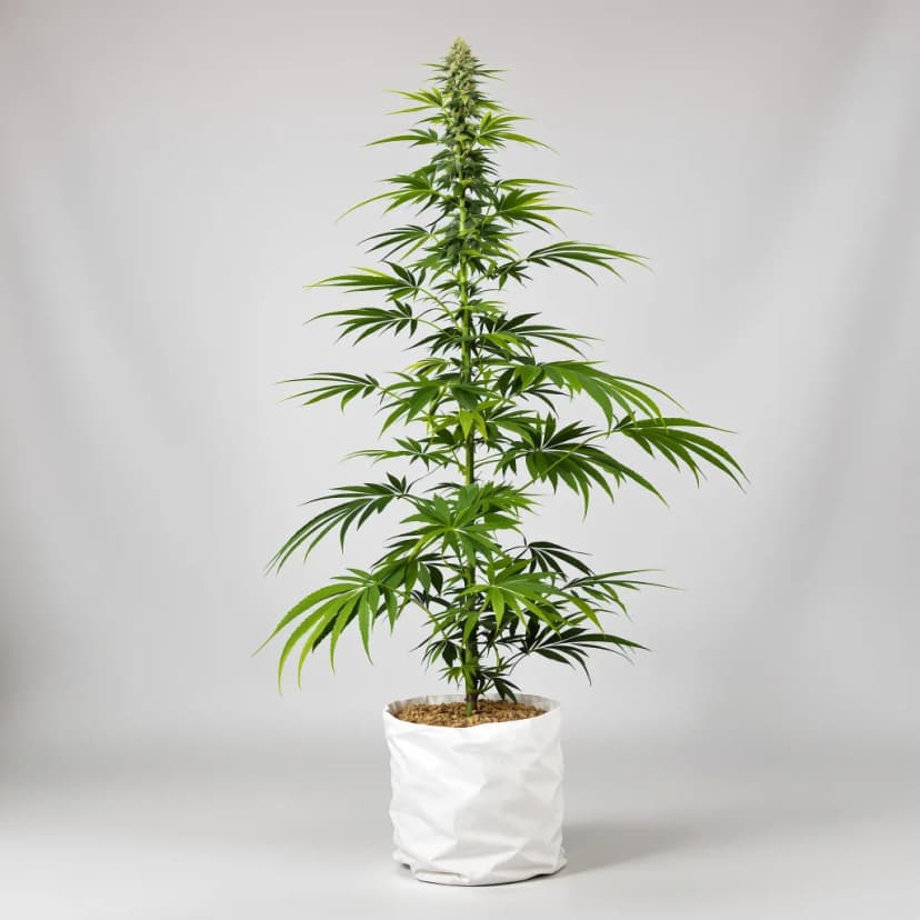 Domino feminized cannabis plant