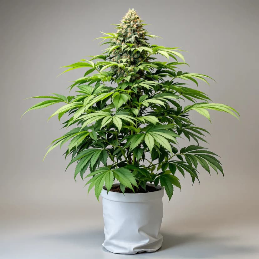 Double Purple Doja feminized cannabis plant
