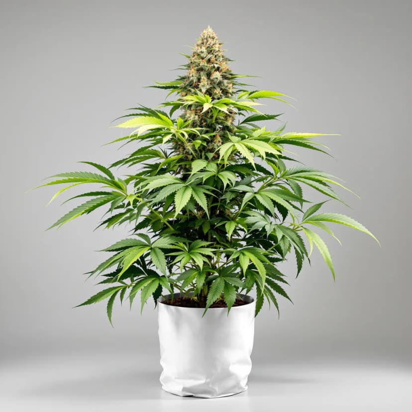 Fire OG feminized cannabis plant