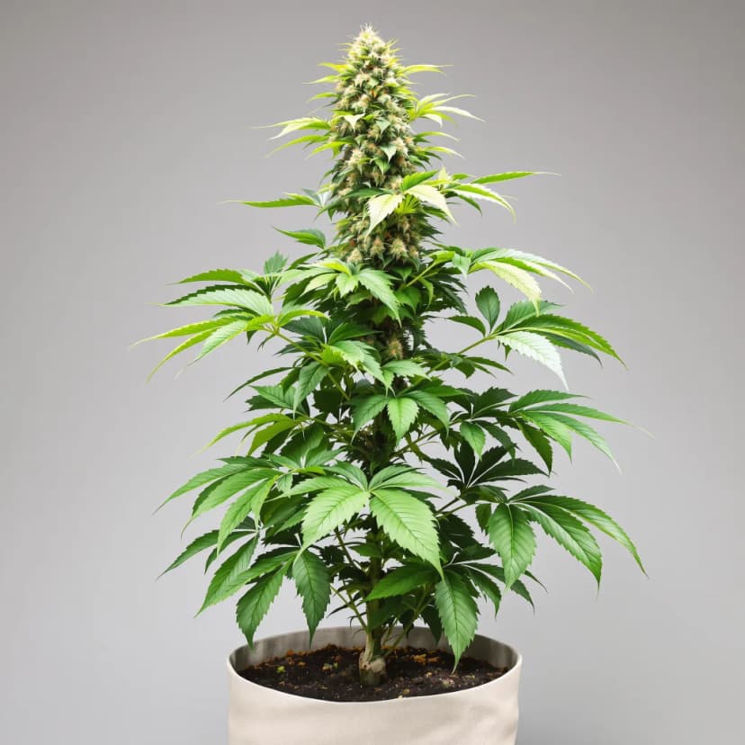 Herijuana feminized cannabis plant