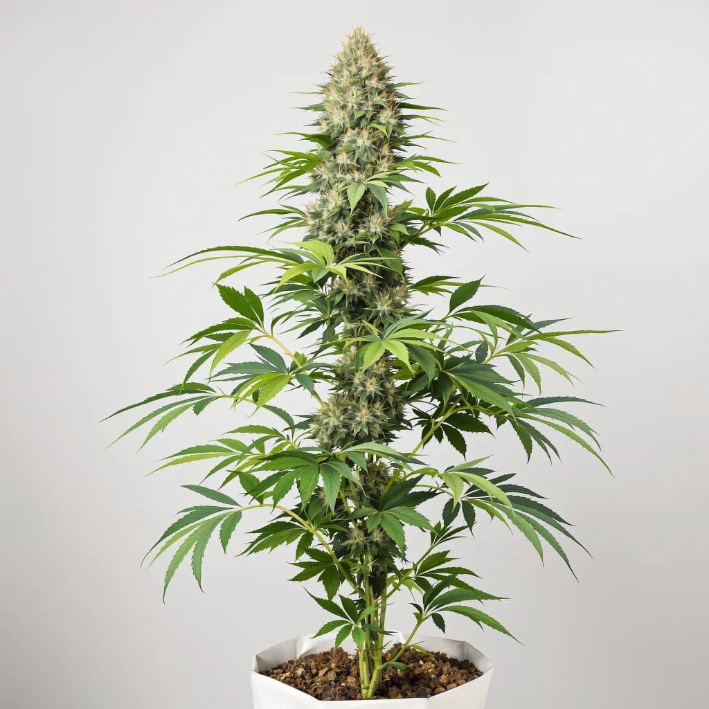 Lemon autoflower cannabis plant