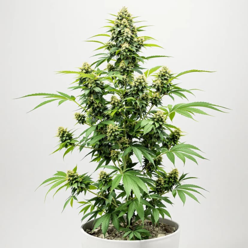 Mean Misty feminized cannabis plant