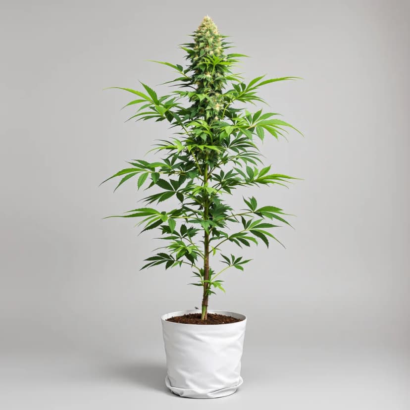 Midnight autoflower cannabis plant