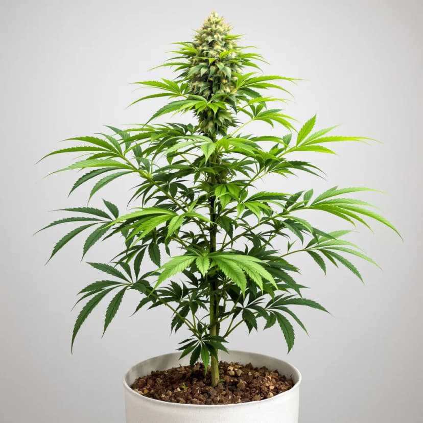 Papaya feminized cannabis plant