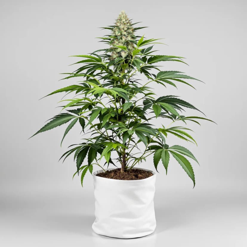 Platinum Bubba feminized cannabis plant