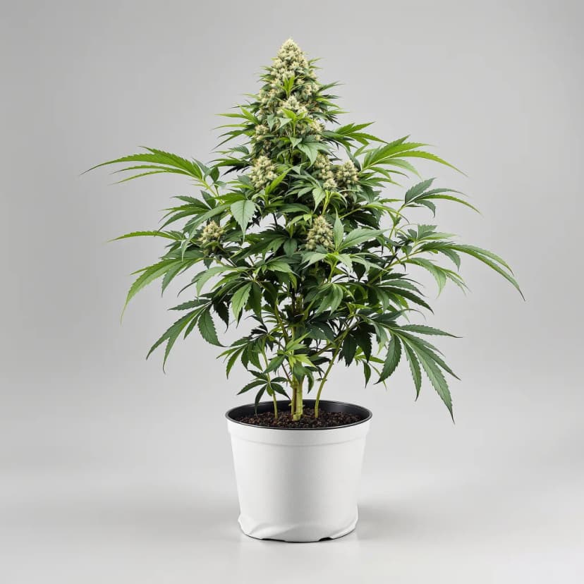 Purple 43 feminized cannabis plant