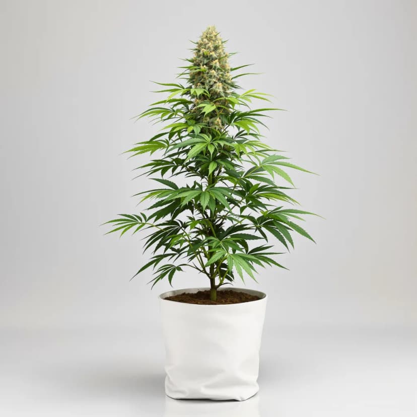 Purple Afghani autoflower cannabis plant