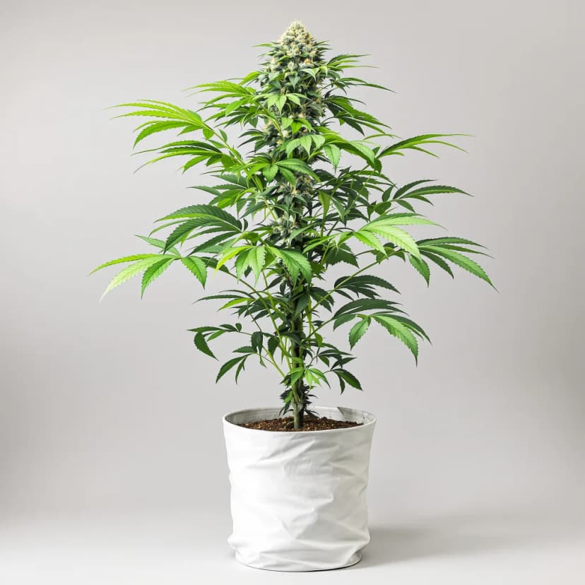 Purple Hindu Kush feminized cannabis plant