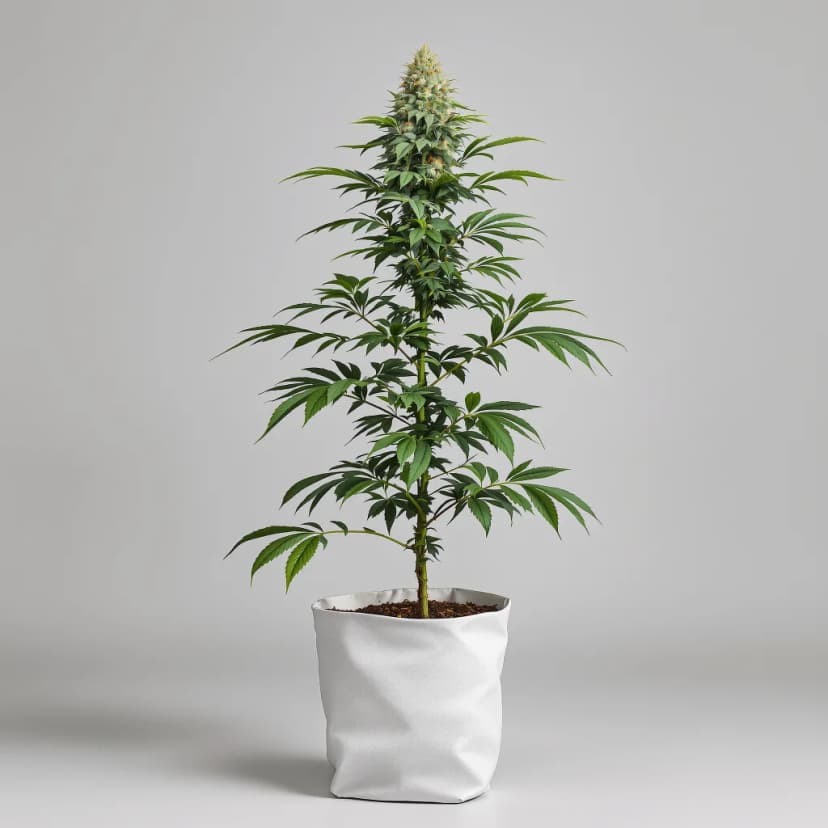 Purple Pantera feminized cannabis plant