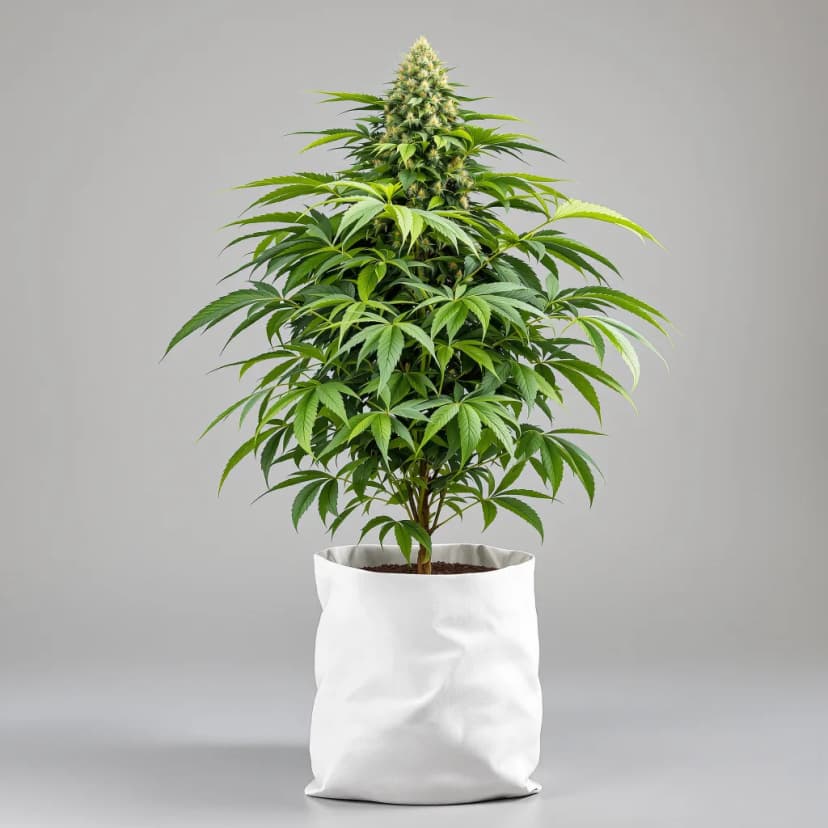 Purple Passion feminized cannabis plant