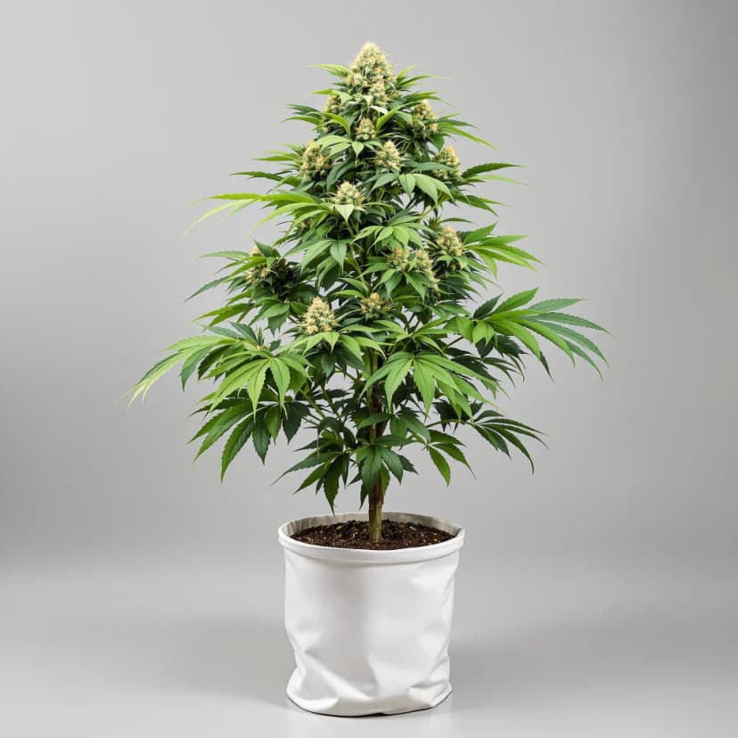 Purple Urkle feminized cannabis plant