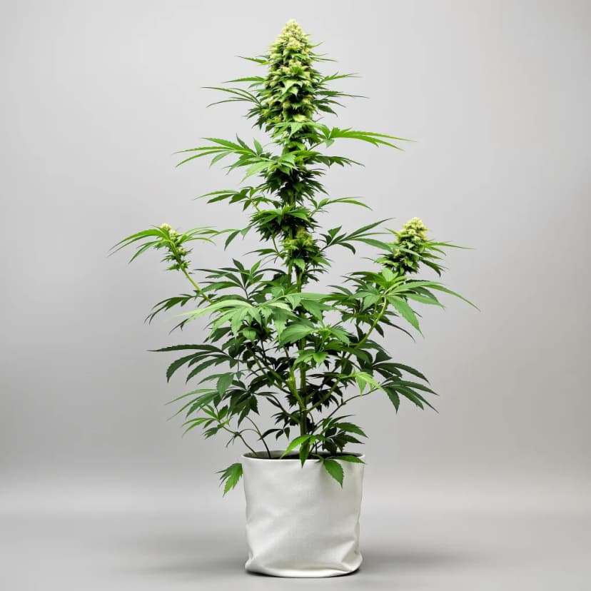 Snowcap feminized cannabis plant