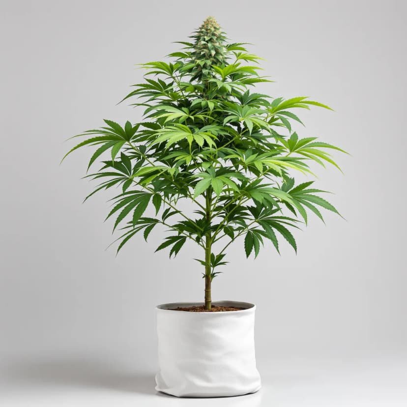 South Indian feminized cannabis plant
