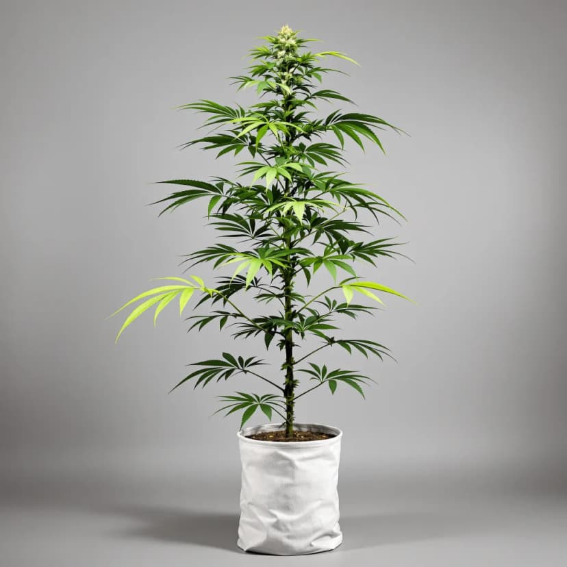 Strawberry feminized cannabis plant