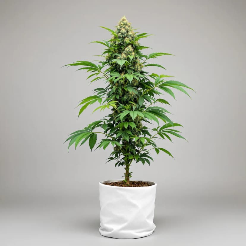 Super Cheese feminized cannabis plant