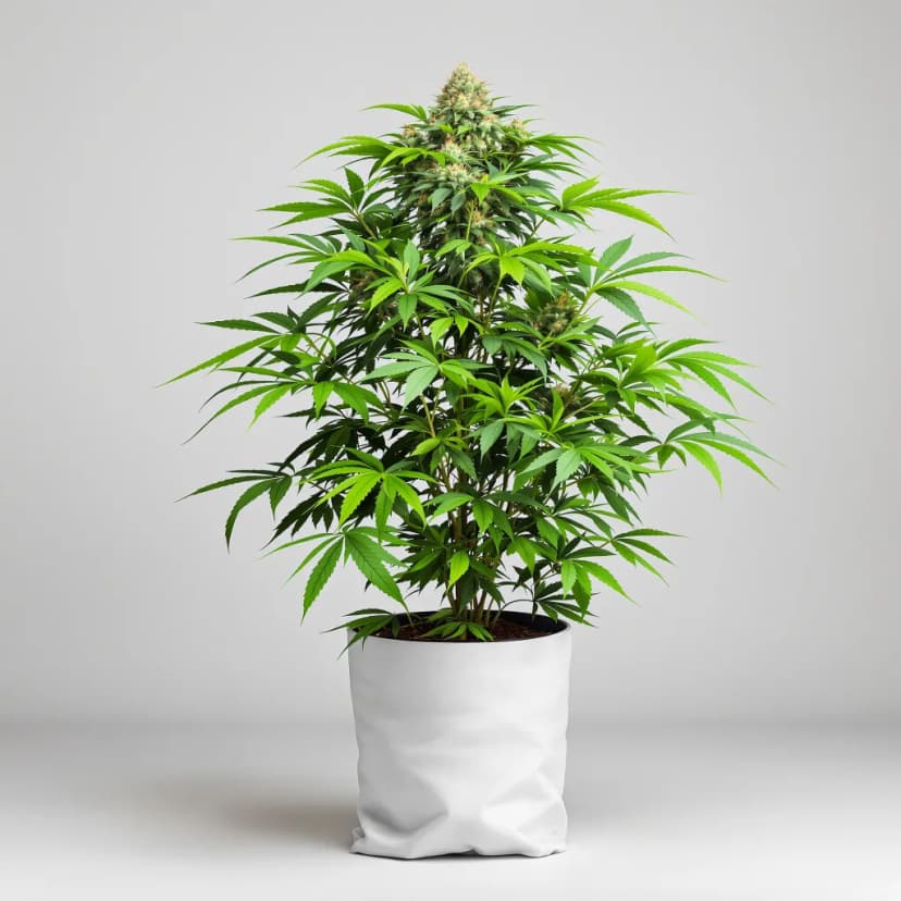 Swiss feminized cannabis plant