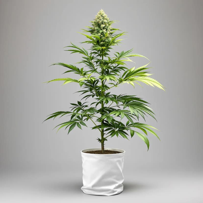 Trainwreck feminized cannabis plant
