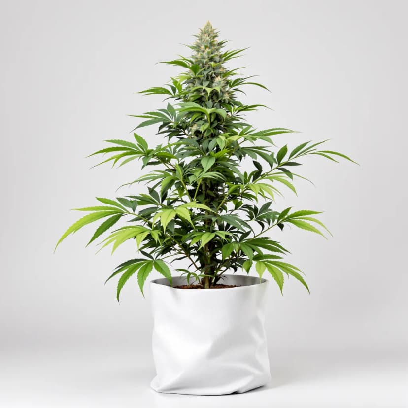 Warlock feminized cannabis plant
