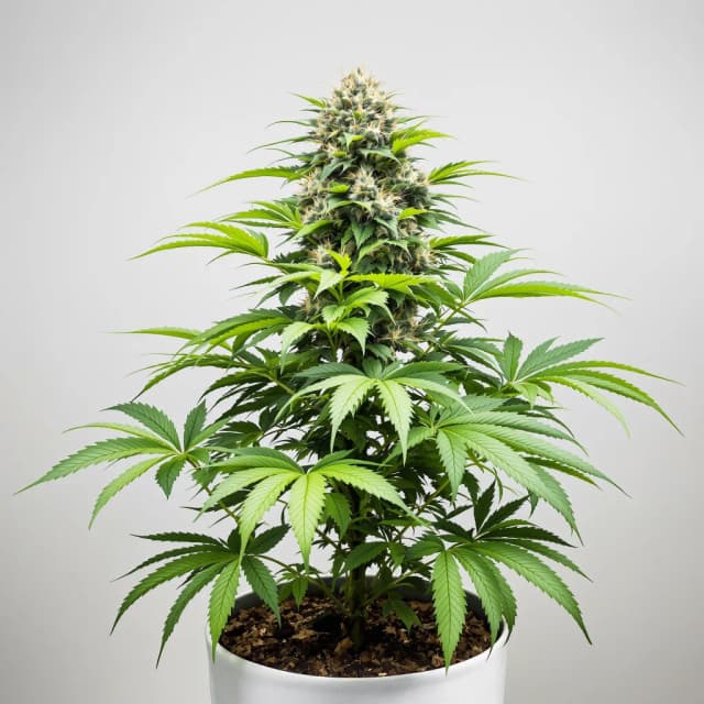 White Fire 43 feminized cannabis plant