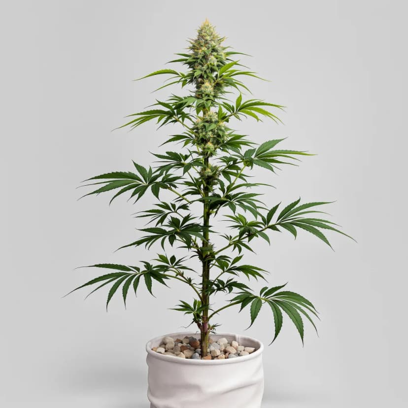 White Fire OG autoflower cannabis plant