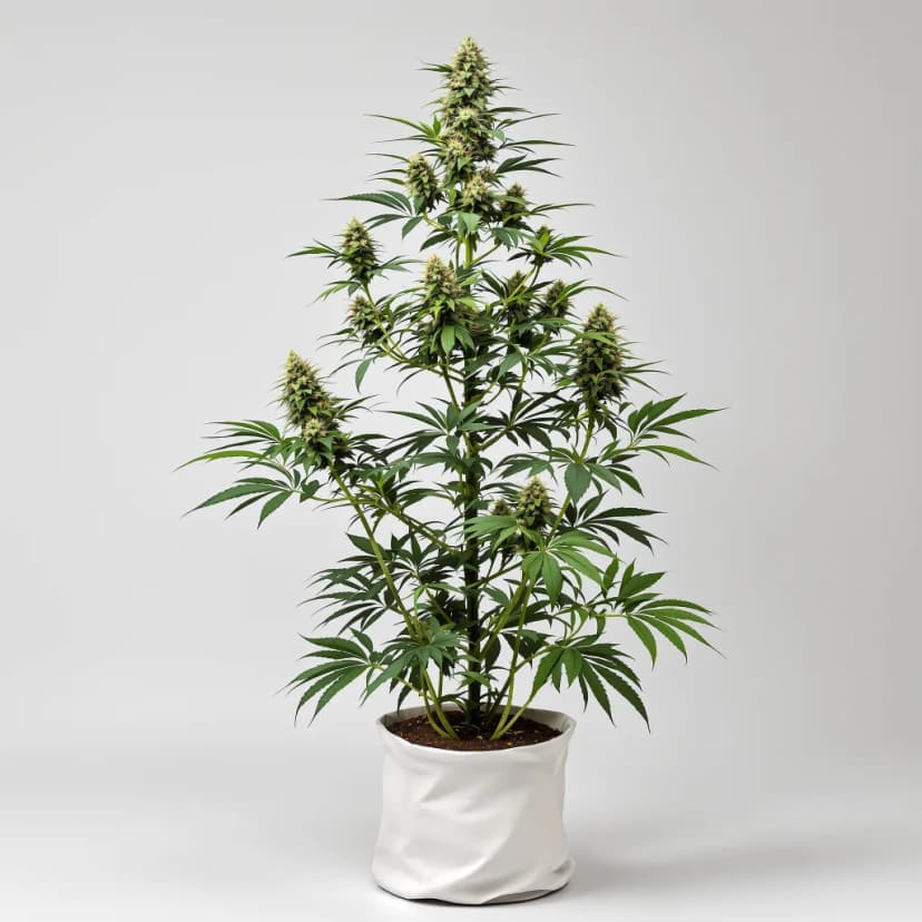 White Fire OG feminized cannabis plant