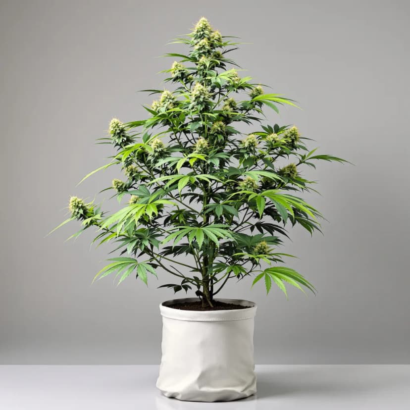 White Lightning autoflower cannabis plant