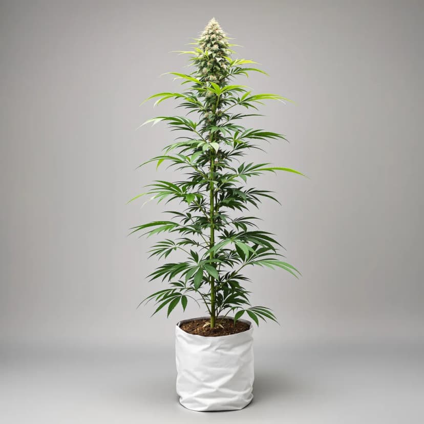 White Nightmare autoflower cannabis plant
