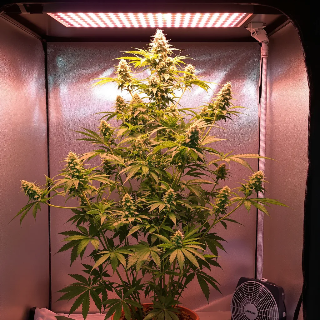 3 Kings cannabis plant in flowering stage, 60-100 cm autoflower