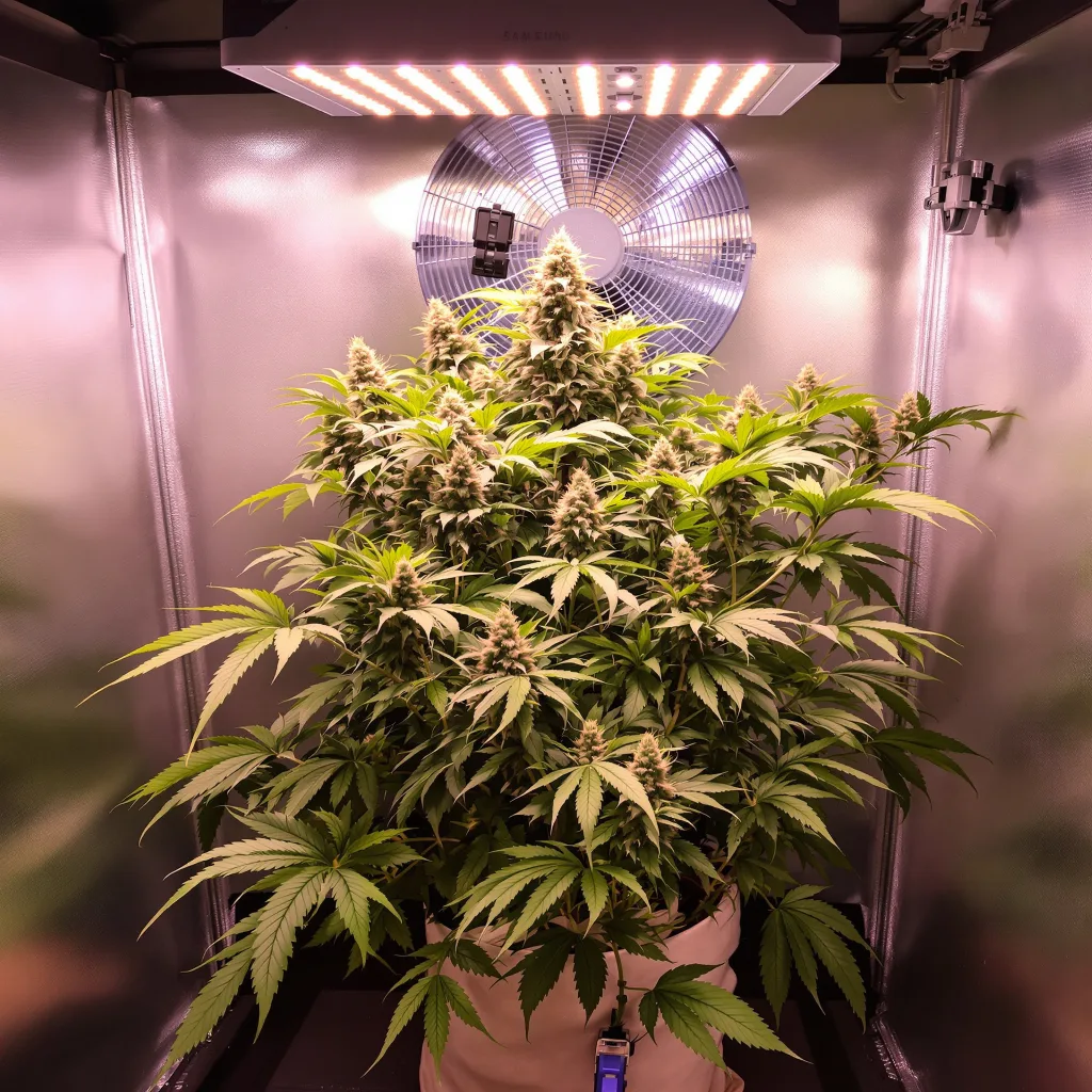 3X Crazy cannabis plant in flowering stage, 60-100 cm autoflower