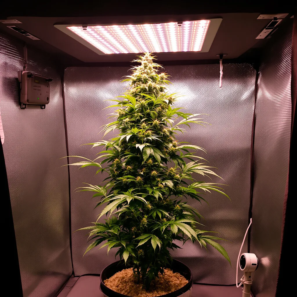 707 Headband cannabis plant in flowering stage — 150-200 cm feminized