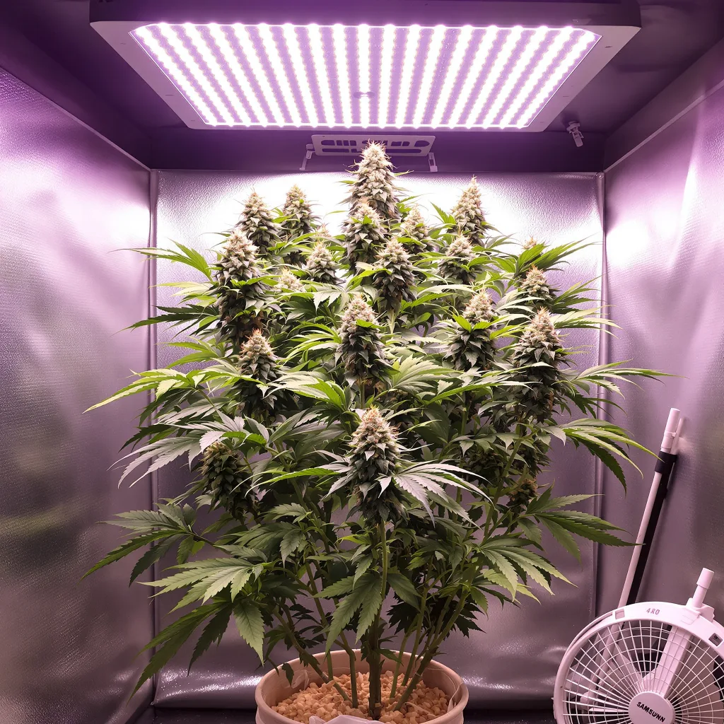 Aberdeen cannabis plant in flowering stage — 120-180 cm feminized