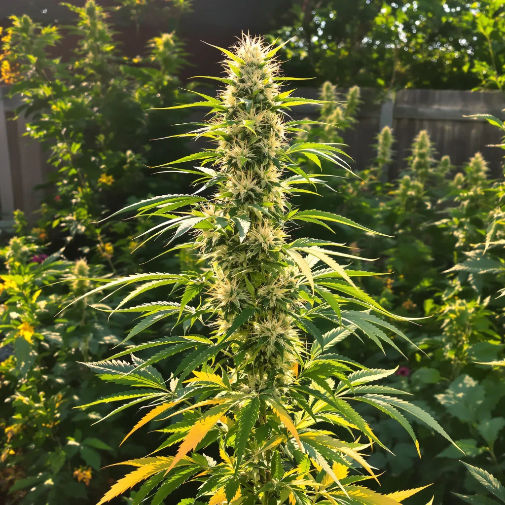 Alaskan Thunder Fuck cannabis plant in flowering stage — 150-200 cm feminized