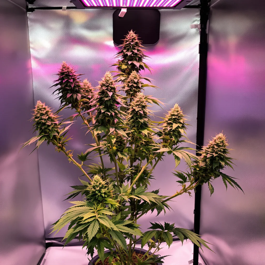 Alchemy cannabis plant in flowering stage — 120-180 cm feminized