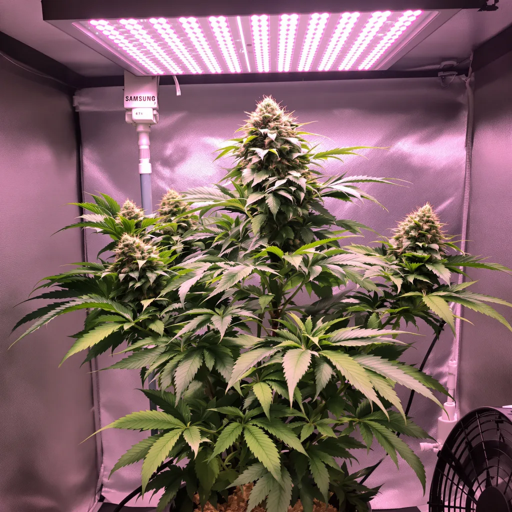 Alien Rift cannabis plant in flowering stage, 60-100 cm autoflower