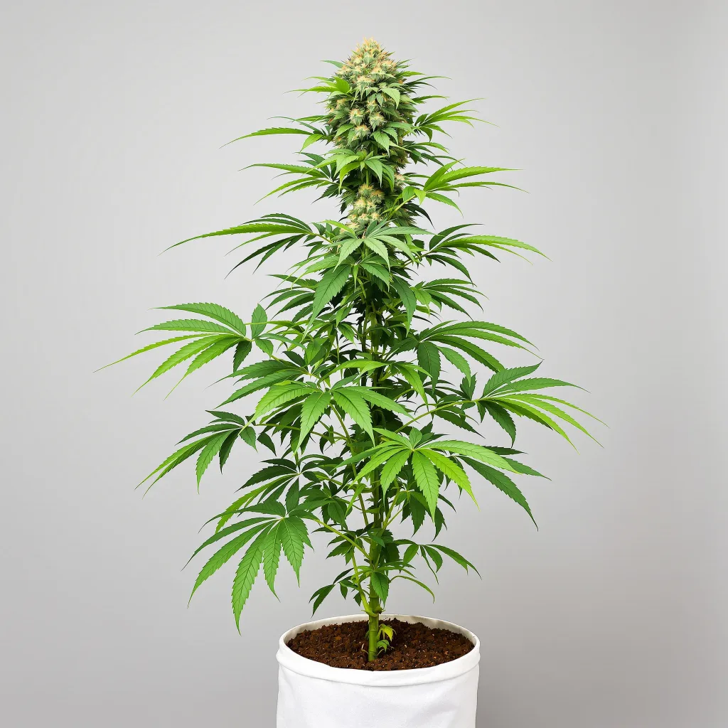 Ancient Kush 78% indica / 22% sativa flower with visible trichomes