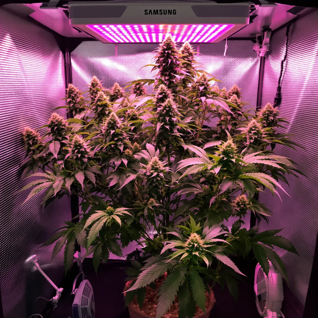 Ancient Kush cannabis plant in flowering stage — 90-130 cm feminized