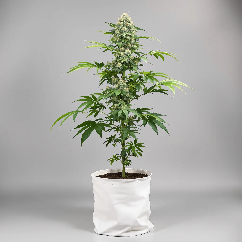 Apple Pie 56% indica / 44% sativa flower with visible trichomes