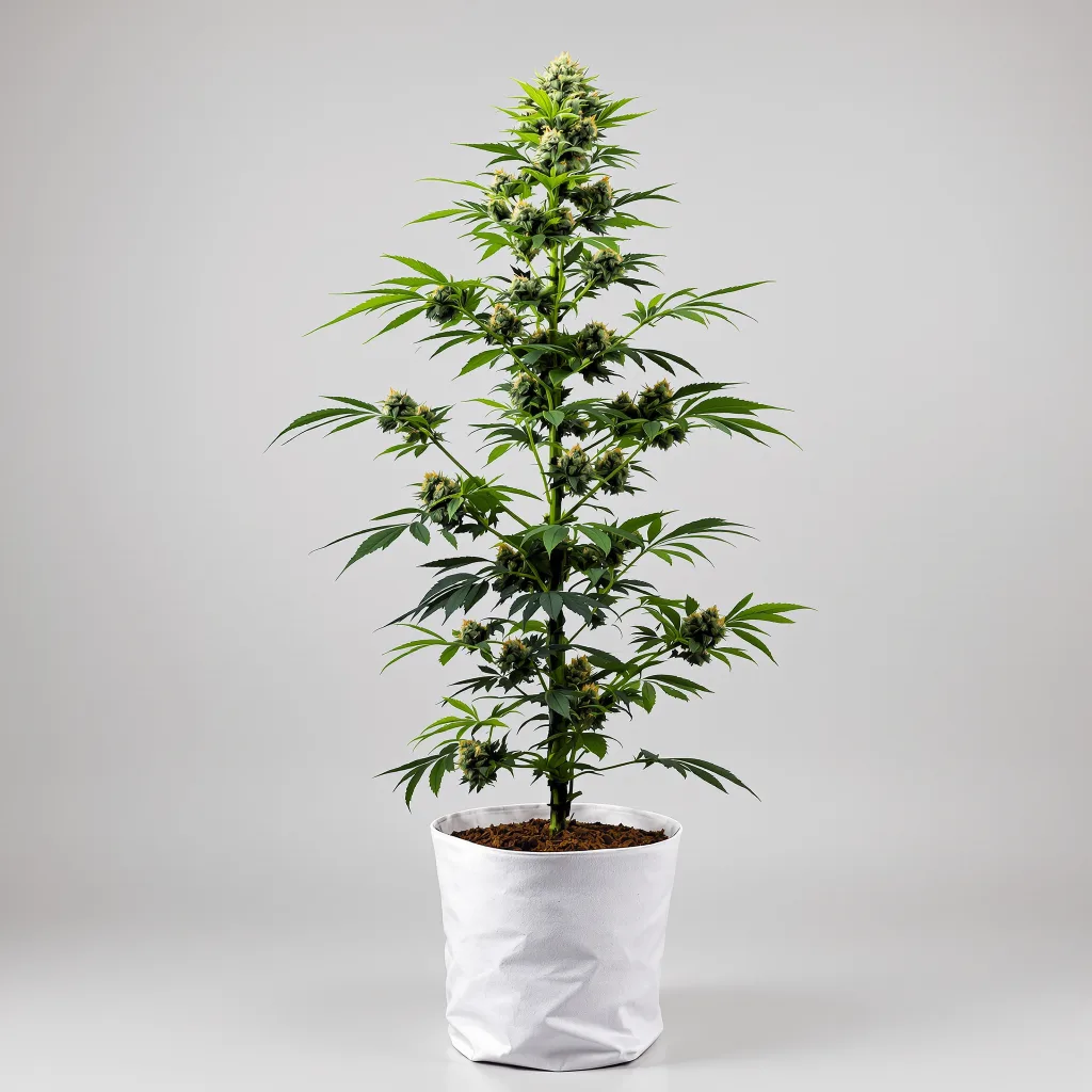 Apples and Bananas 60% indica / 40% sativa flower with visible trichomes