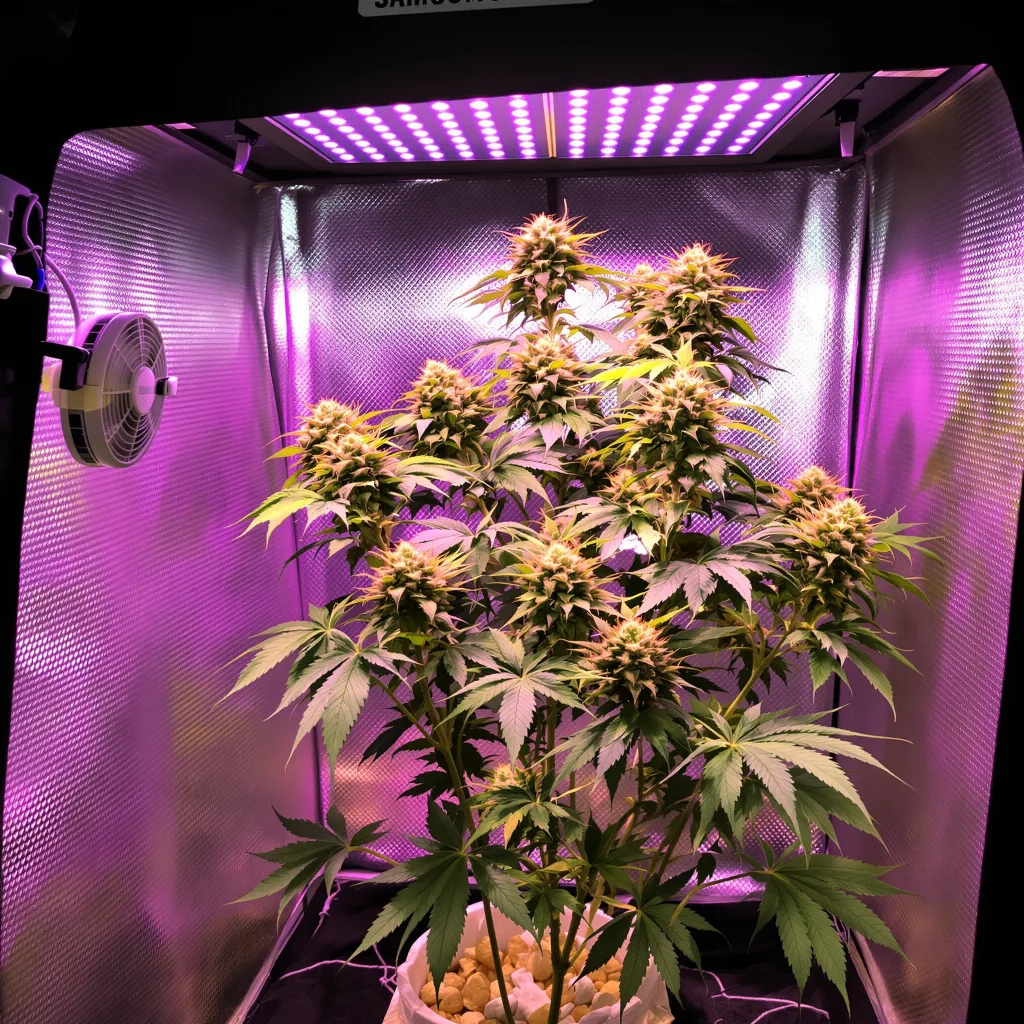 Baked Alaska cannabis plant in flowering stage — 120-180 cm feminized