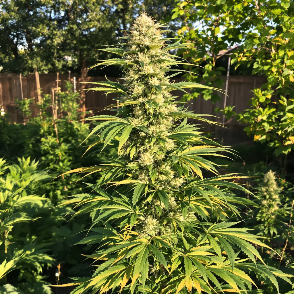 Berner's Cookies cannabis plant in flowering stage — 60-100 cm autoflower