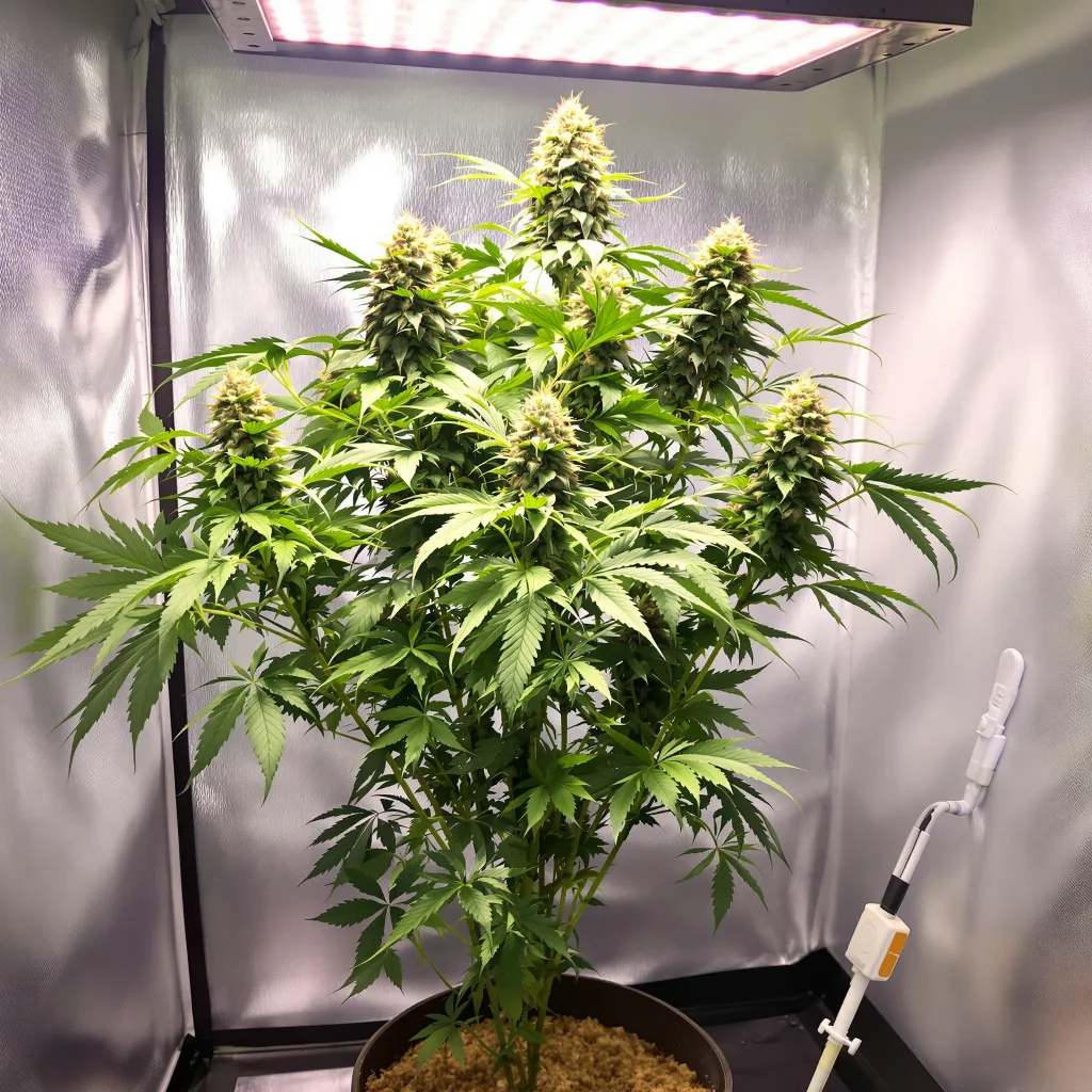 Berry Noir cannabis plant in flowering stage — 90-130 cm feminized