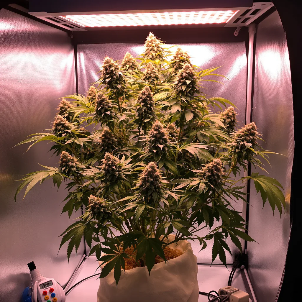Birthday Cake Kush cannabis plant in flowering stage — 120-180 cm feminized