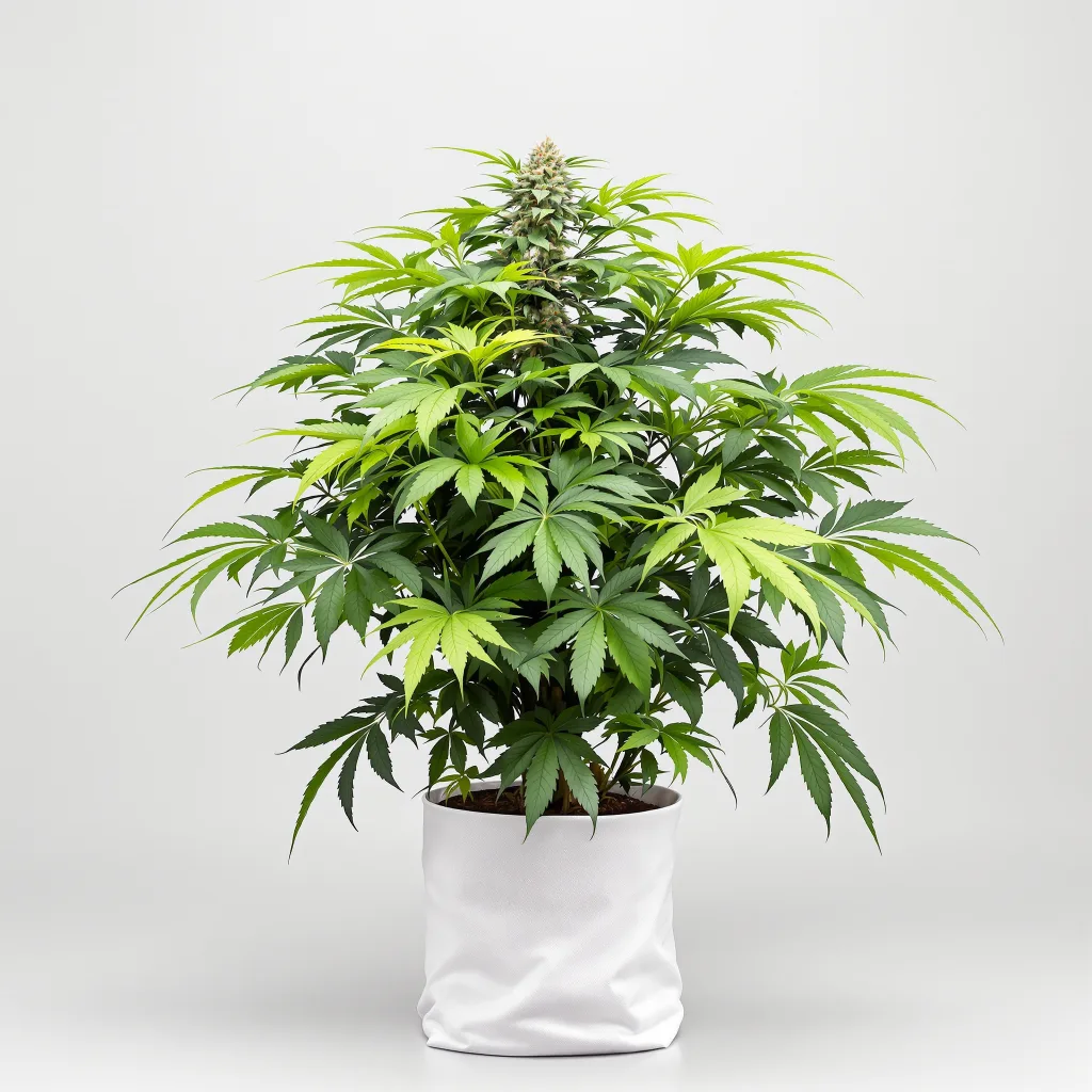 Black 84 86% indica / 14% sativa flower with visible trichomes